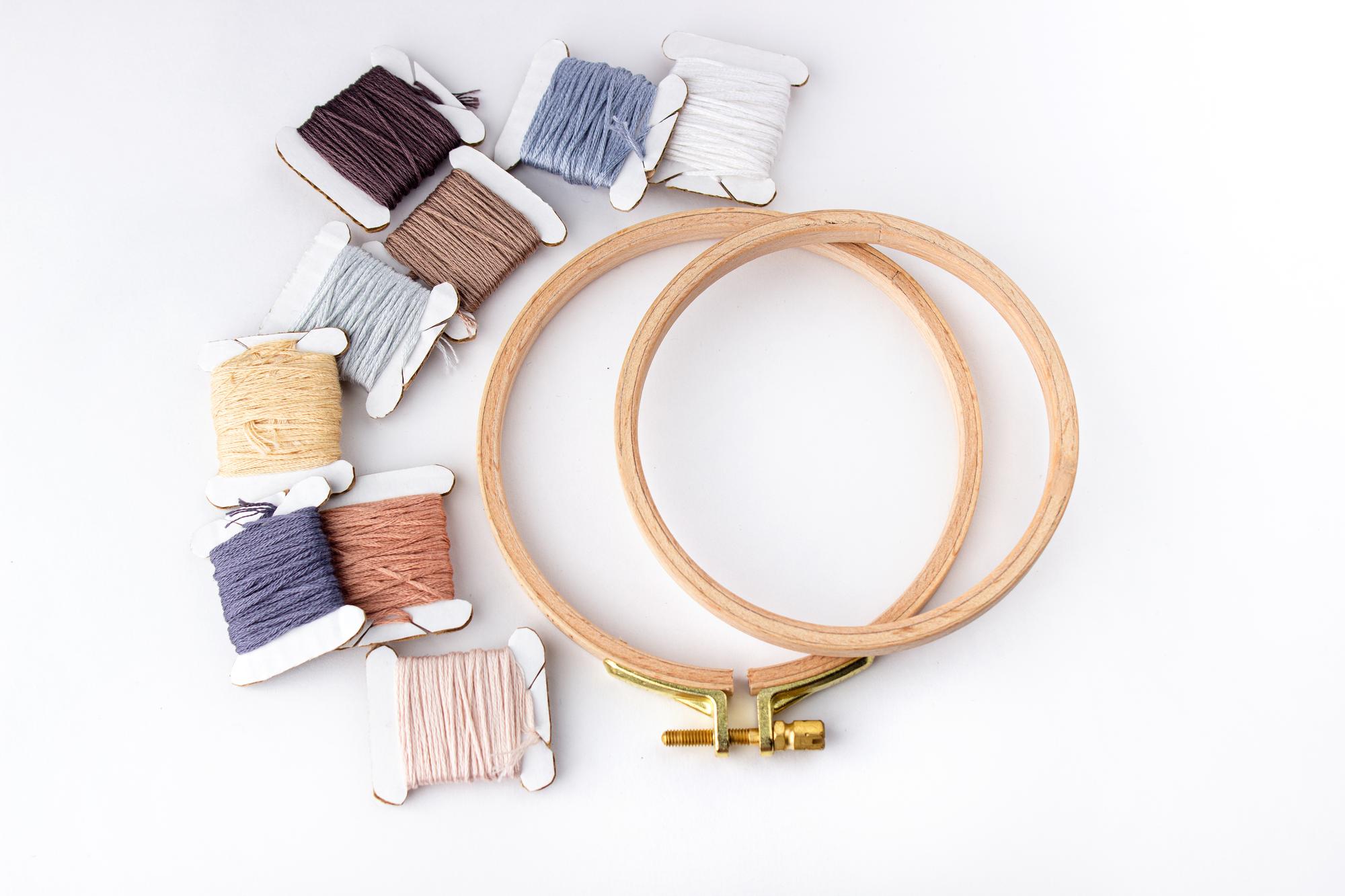 Kit di materiali per ricamo elegante